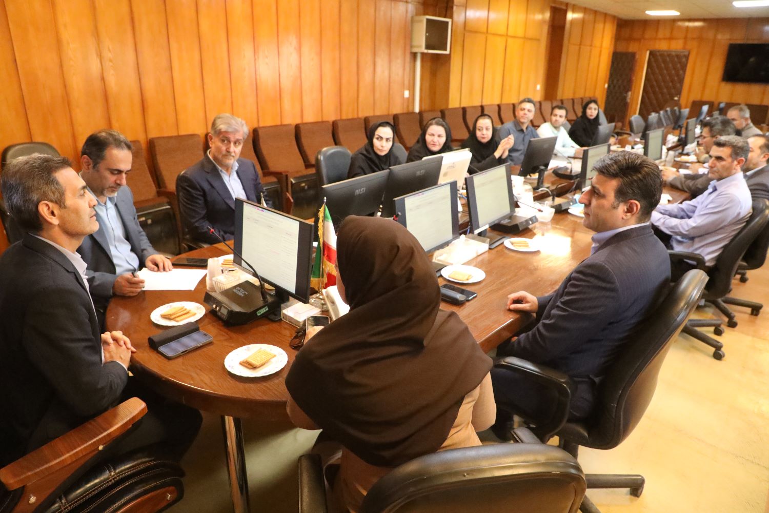برگزاری جلسه شورای راهبری تحول اداری شرکت آب منطقه ای قزوین