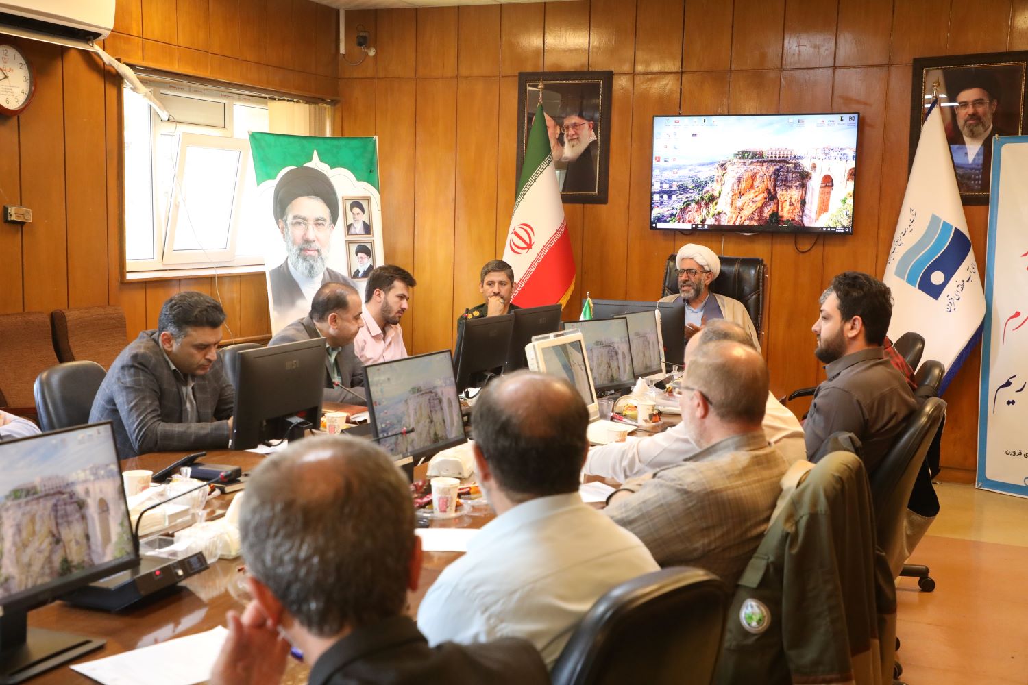آب؛ محور هم‌اندیشی فرماندهان پایگاه‌های مقاومت بسیج إدارات حوزه شهید بهشتی استان قزوین