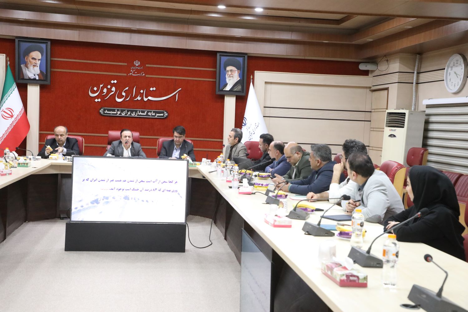 عزم جدی مدیریت استان برای عبور از تنش آبی؛ تاکید بر تسریع در روند اجرایی طرح آبرسانی از سد طالقان