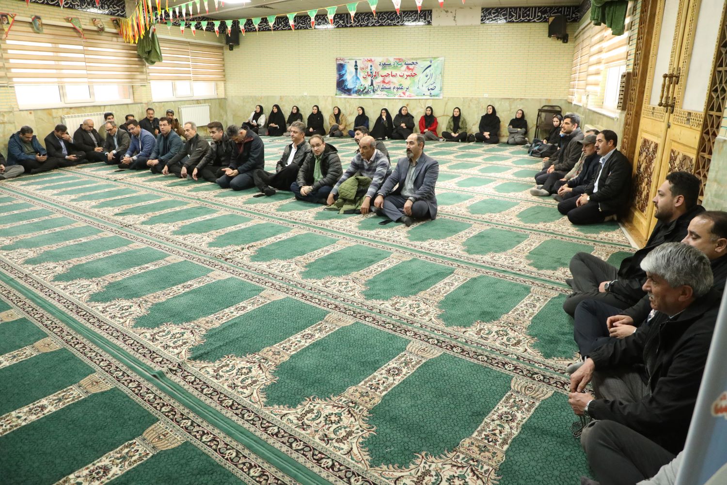 برگزاری مراسم جشن نیمه شعبان و گرامیداشت دهه فجر و سالگرد پیروزی انقلاب اسلامی در شرکت آب منطقه‌ای قزوین