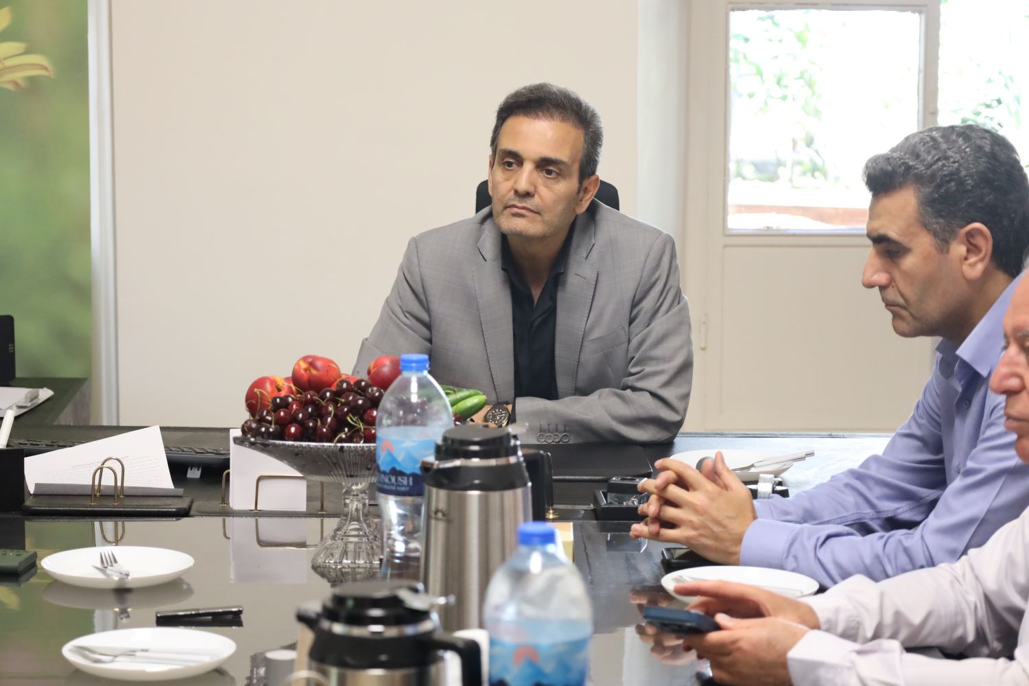 افتتاح دفتر شرکت تعاونی آببران شبکه آبیاری دشت قزوین