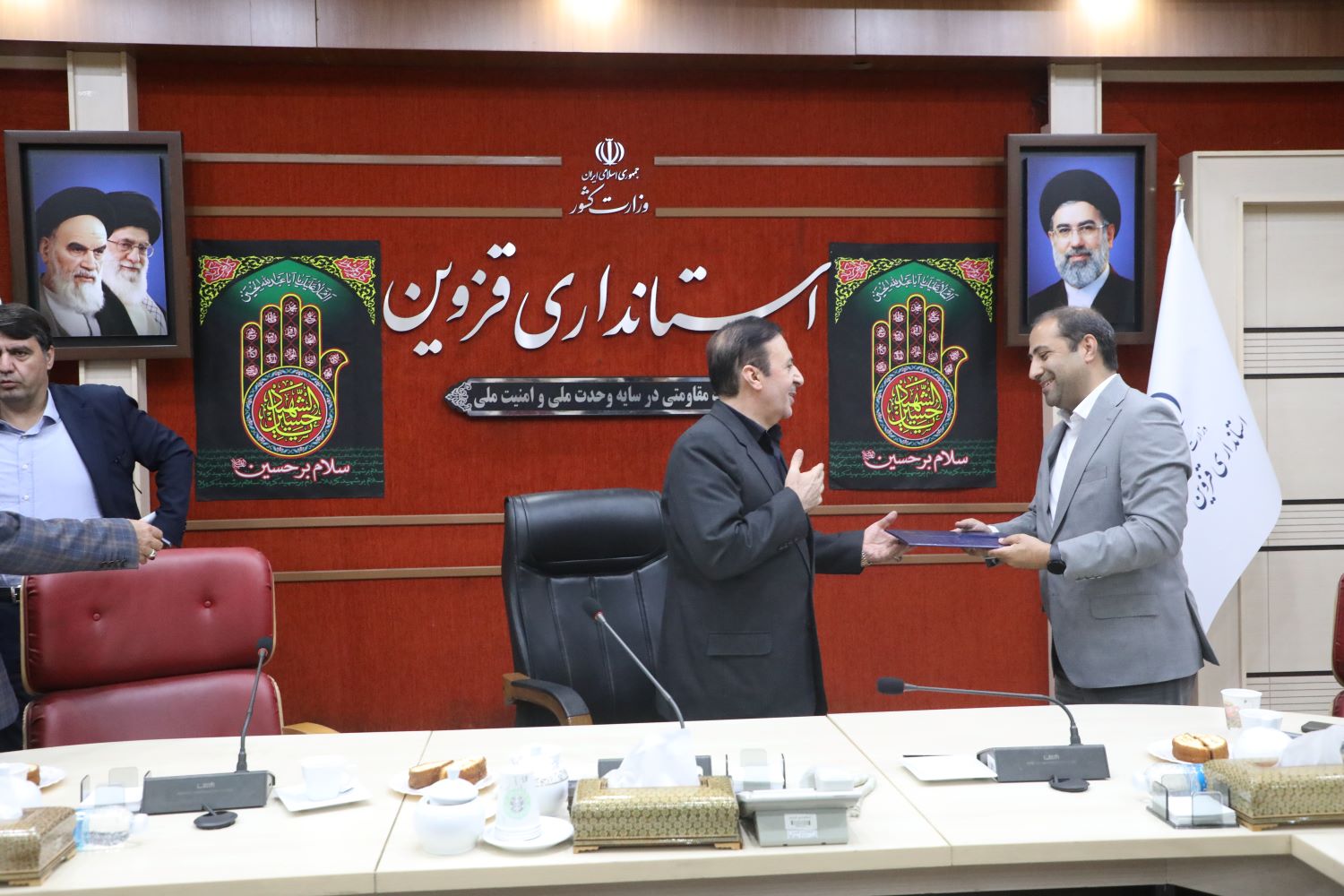 تقدیر وزیر نیرو از استاندار قزوین